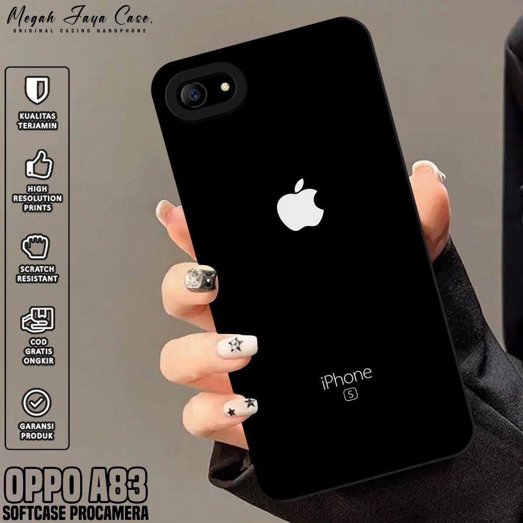 Case Hp Oppo A83 - Softcase Oppo A83 Motif BRAND - Casing Oppo A83 - Silikon Hp Oppo A83 - Pelindung
