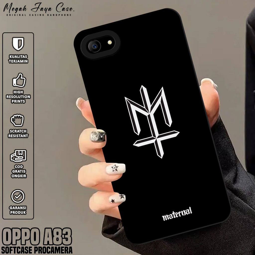Case Hp Oppo A83 - Softcase Oppo A83 Motif MTRNL - Casing Oppo A83 - Silikon Hp Oppo A83 - Pelindung