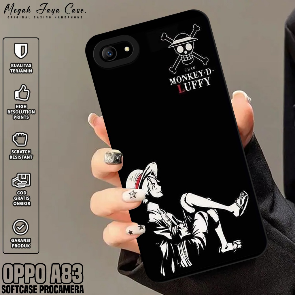 Case Hp Oppo A83 - Softcase Oppo A83 Motif OP - Casing Oppo A83 - Silikon Hp Oppo A83 - Pelindung Hp