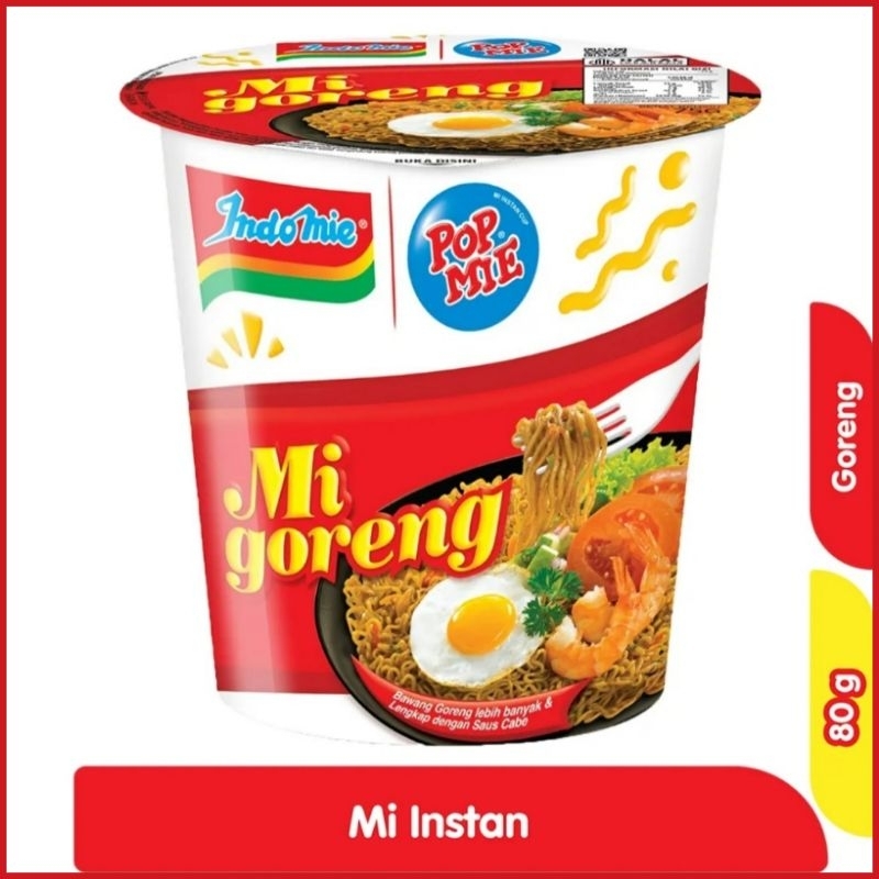 

Pop Mie Goreng Rasa Mie Goreng