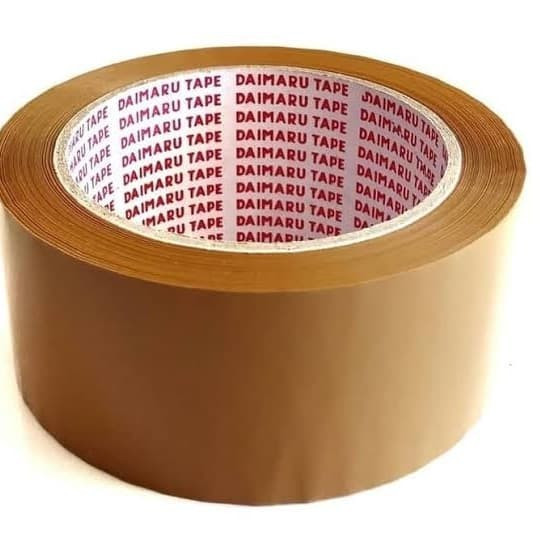 

lakban coklat 100yard/lakban coklat besar