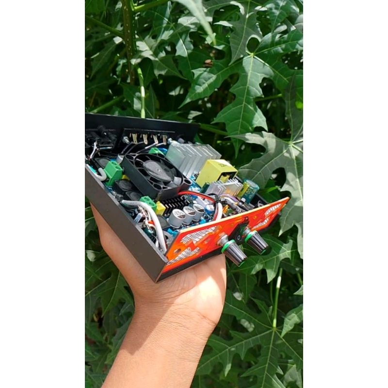 power amplifier mini / power rakitan / amplifier mini, model phase lab 150 Watt high vol 6A dan dile