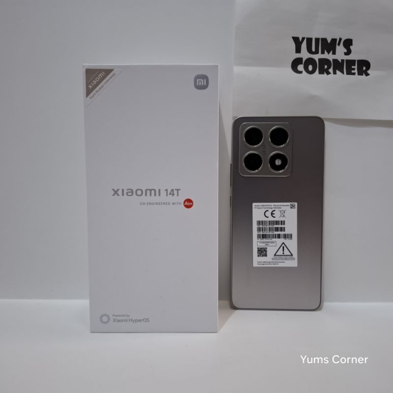 Handphone Xiaomi 14T 12/512 Second Fullset