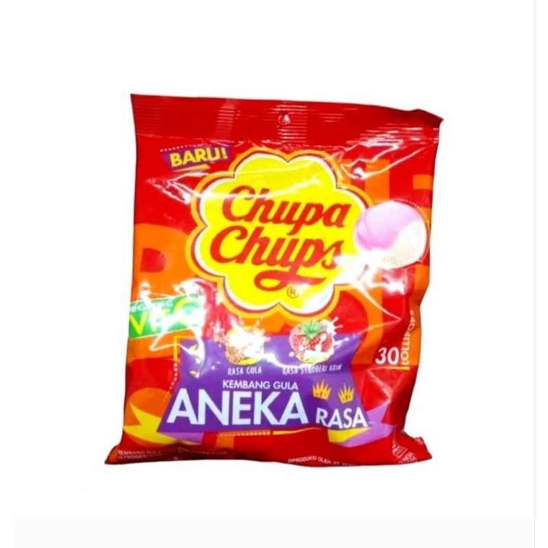 

RK60 Chupa Chups Lollipop Isi 30 pcs bag