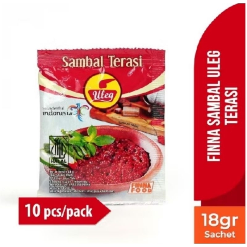 

Finna Sambal Terasi Uleg 10x18g