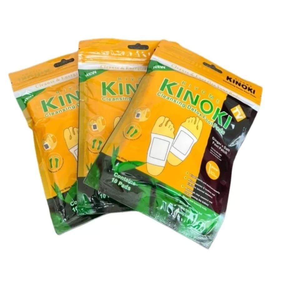 Koyo Kaki Kinoki / Kinoki Koyo Kaki / Koyo Kinoki Gold Detox Foot Isi 10 Lembar Koyo Kesehatan