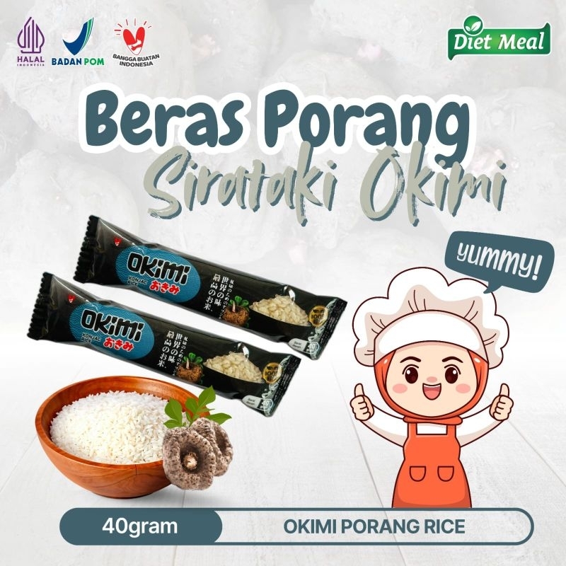 

Beras Porang shirataki OKIMI kemasan 40 gram