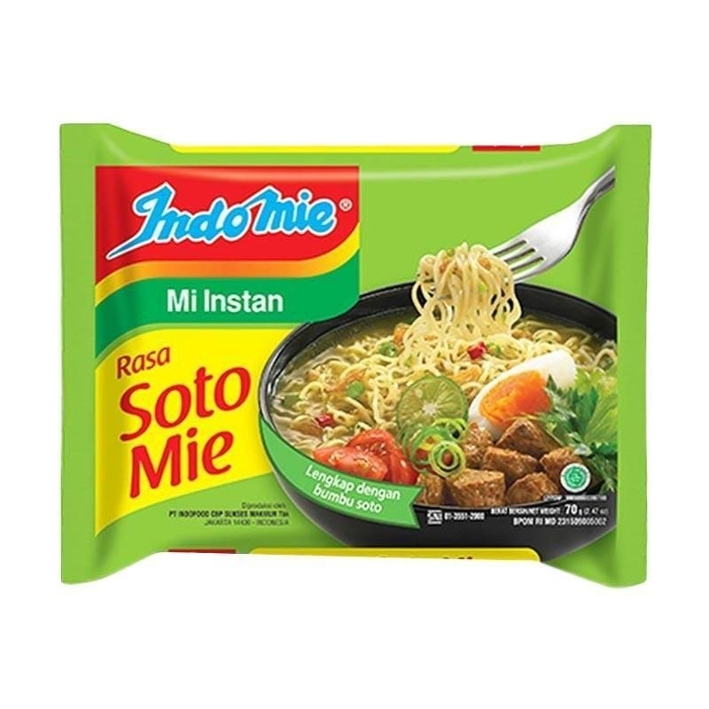 

Indomie Soto Mie Instan ( 70 g / 5 pcs)