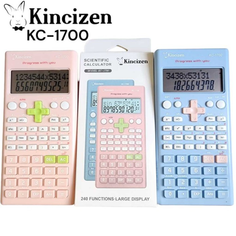 

kalkulator scientific KINCIZEN KC-1700 ILMIAH - Calculator Sekolah Kuliah Spt FX-350MS