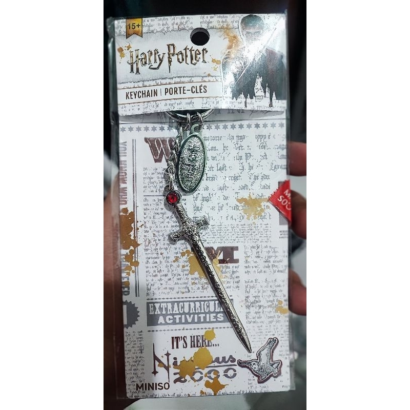 Gryffindor's Sword Keychain (Pedang Gryffindor) Miniso x Harry Potter