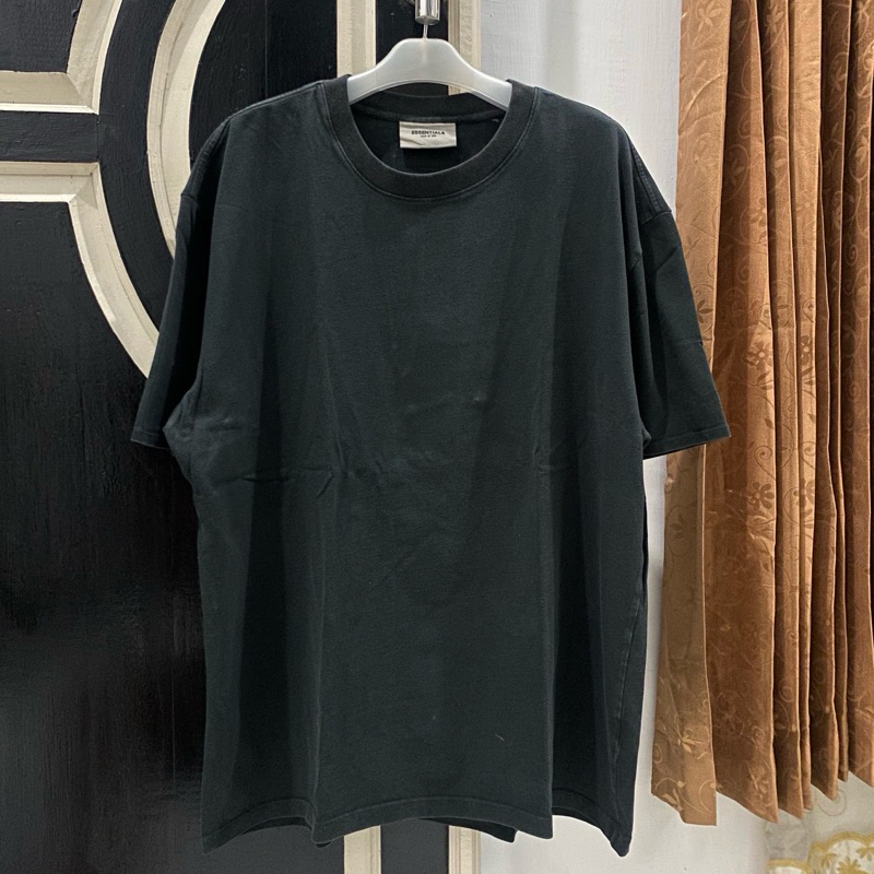 kaos essentials fear of god black washed oversize