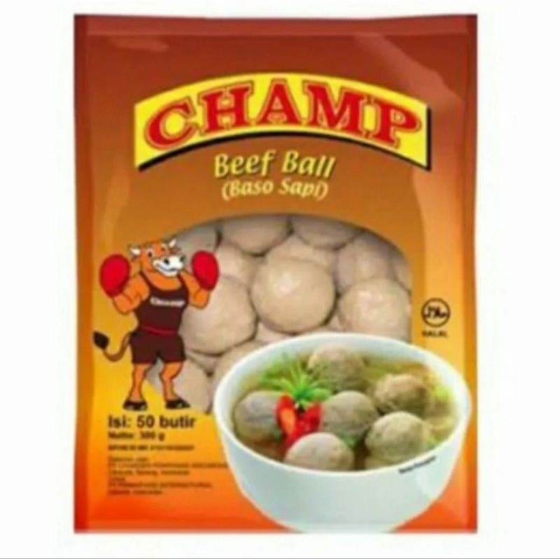 

CHAMP Bakso Sapi 500g isi 50pc