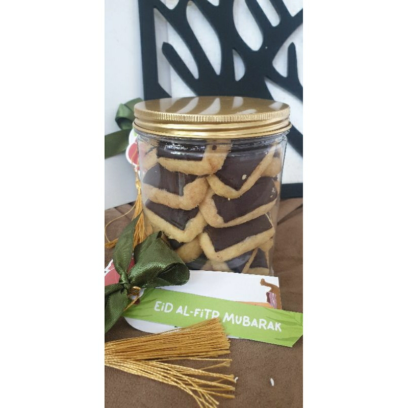 

kue kering (kuker) lebaran nastar stick chocho ukuran 550ml