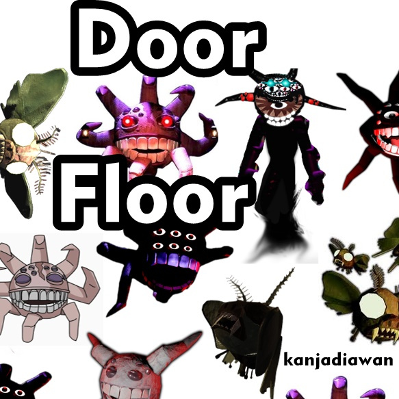 

Stiker Doors Floor 2 Roblox Giggle Grumble Doors The Batmoths