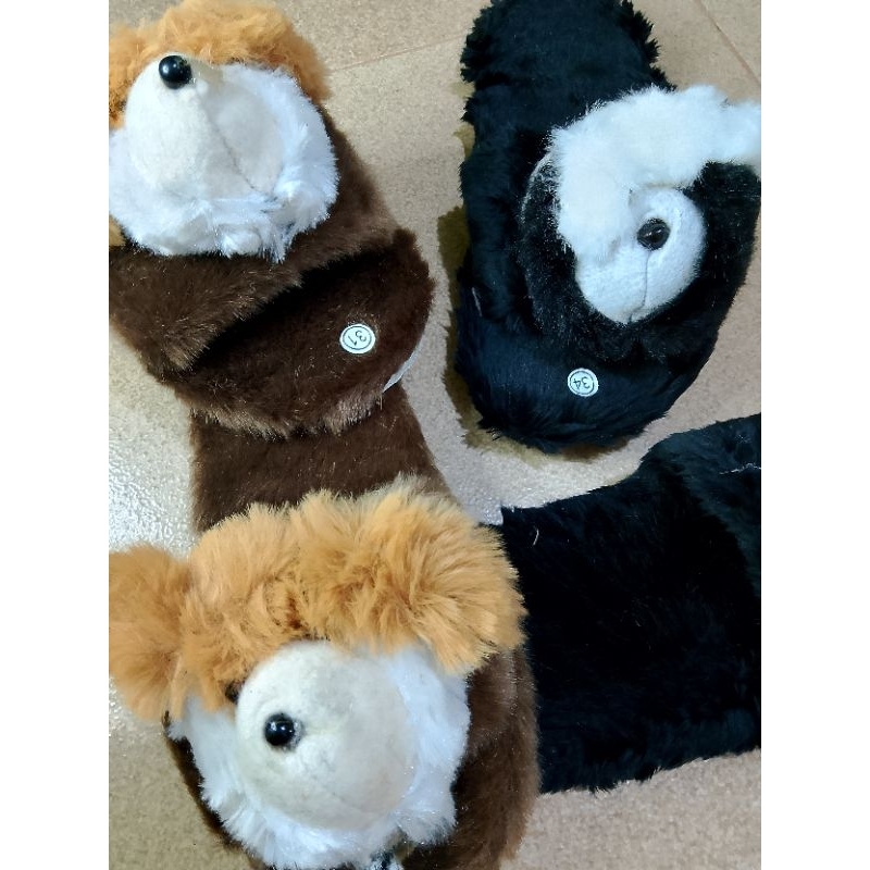 sandal bulu boneka anak