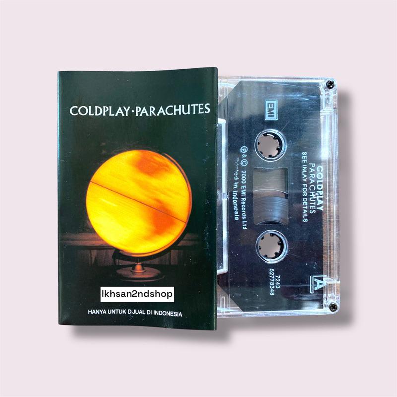 Kaset Pita Coldplay - Parachutes