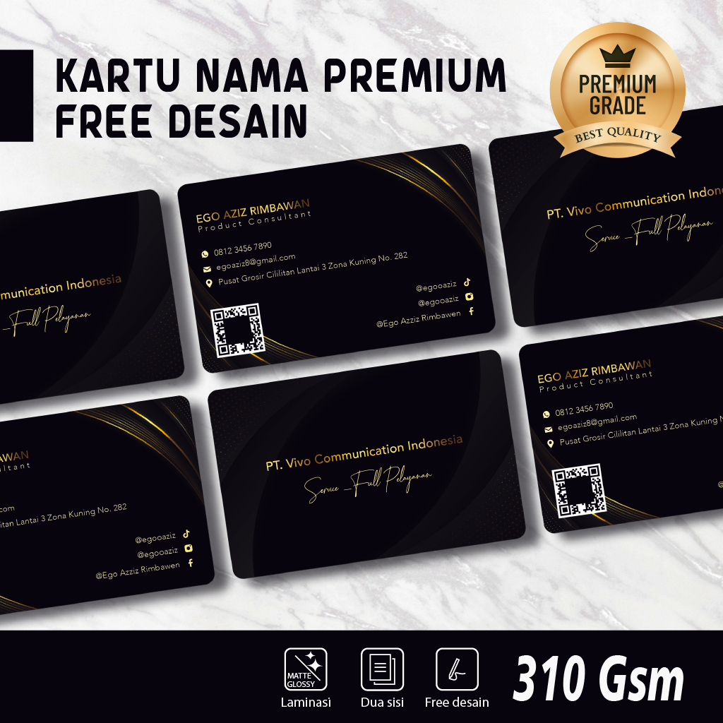 

CETAK KARTU NAMA PREMIUM FREE DESAIN