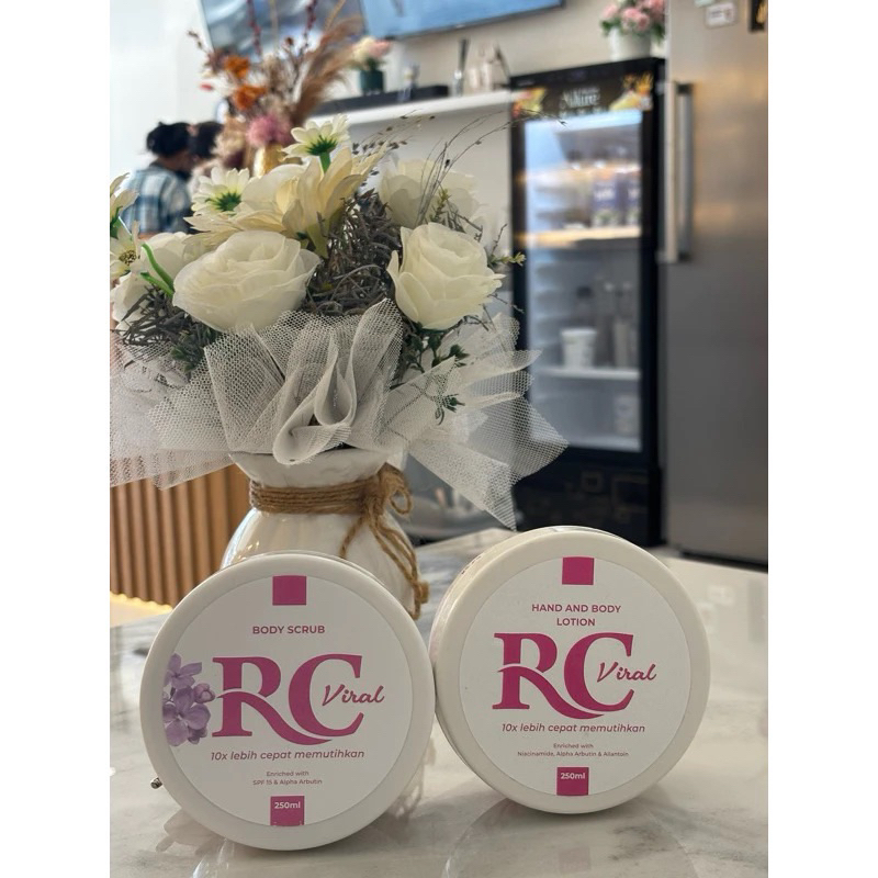 HBRC SEPAKET LULUR 250ml + ( free sabun collagen 2 pcs )