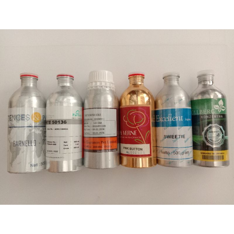 Kaleng bekas parfum mix 500 ml
