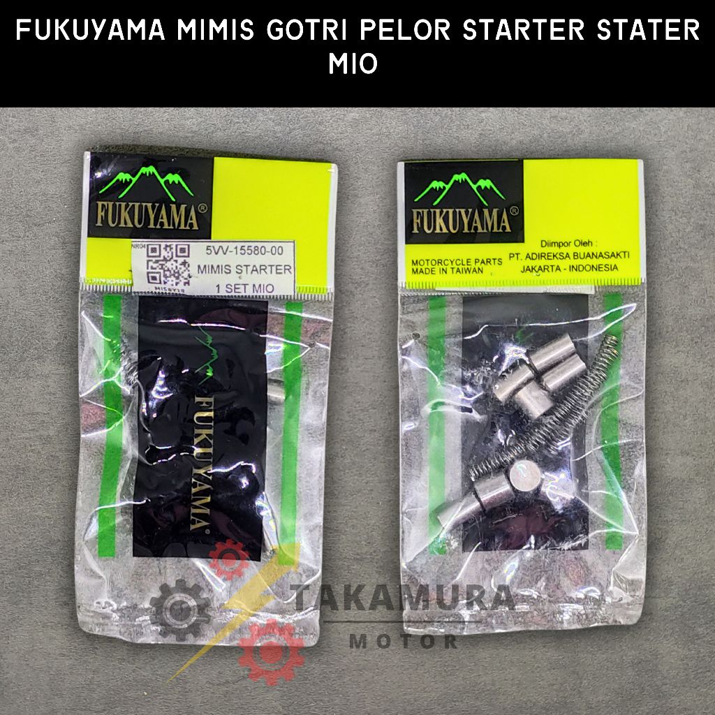 Fukuyama Mimis Oneway Starter Gotri Pelor Stater Yamaha Mio (1 set = 12 pcs) (5VV)