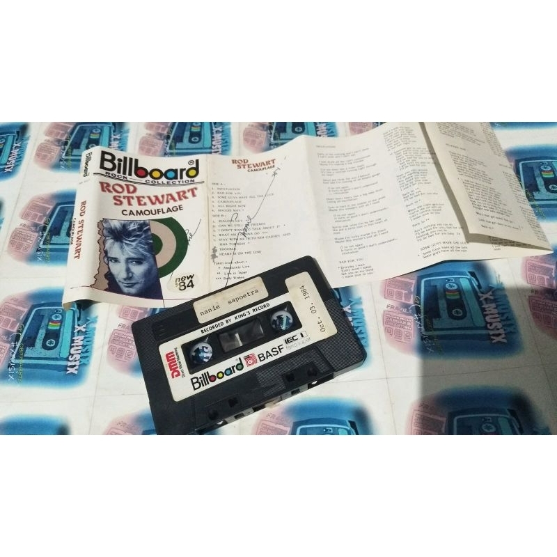 kaset pita rod stewart / camouflage