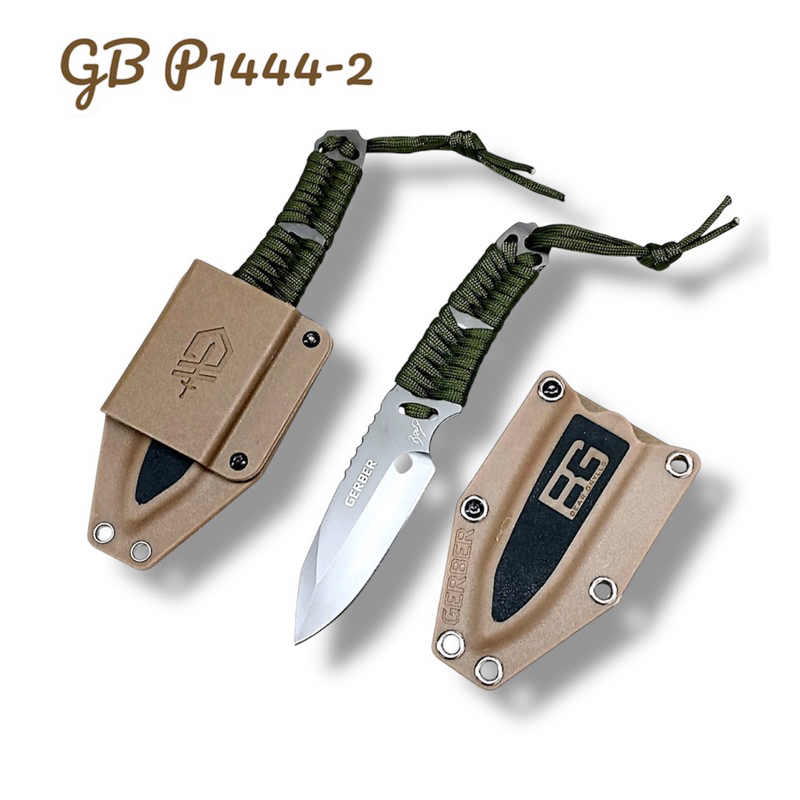 Pisau Survival Paracord P1444-2 Pisau Outdoor Camping