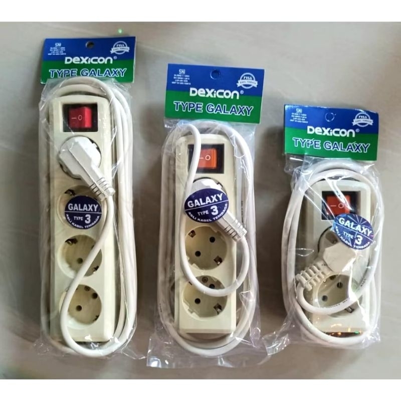 Stop Kontak + Kabel / Olor Dexicon Type Galaxy
