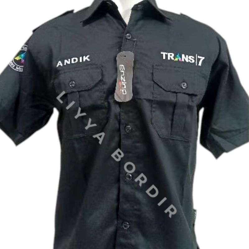 Kemeja TRANSTV Baju TransTV Kemeja Trans7