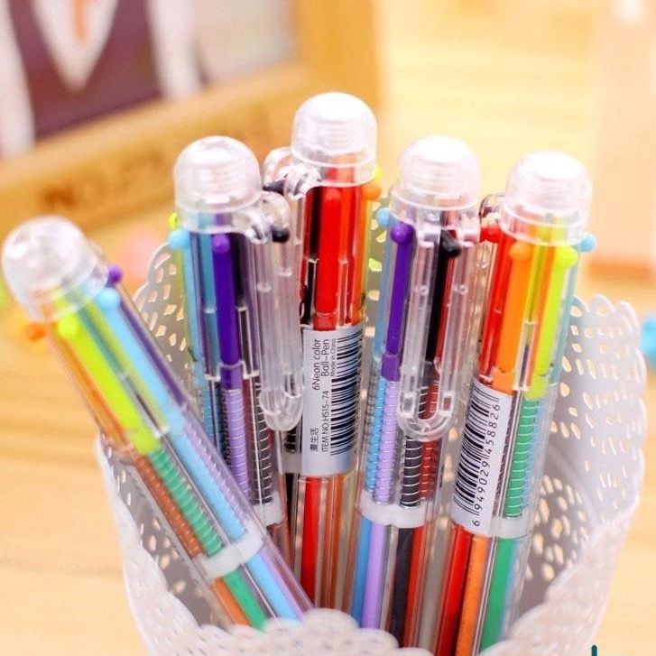 

PULPEN 6IN1 ATK-21/Pulpen 6 Color in 1 Ballpoint Sekaligus Berwarna