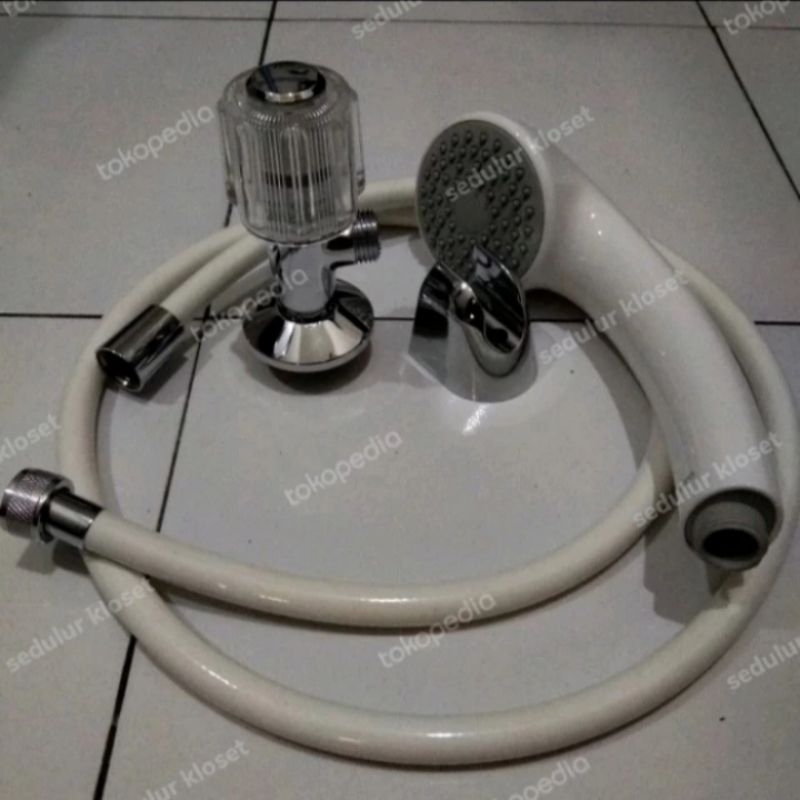 stop kran+hand shower mandi TOTO