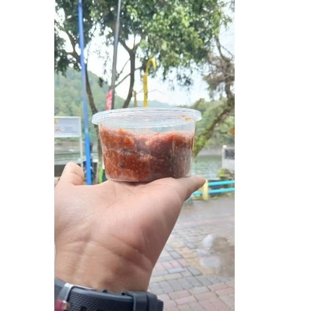 

sambel pecel khas sarangan
