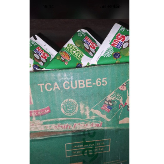 

santan kara 65 ml 1 karton isi (36)