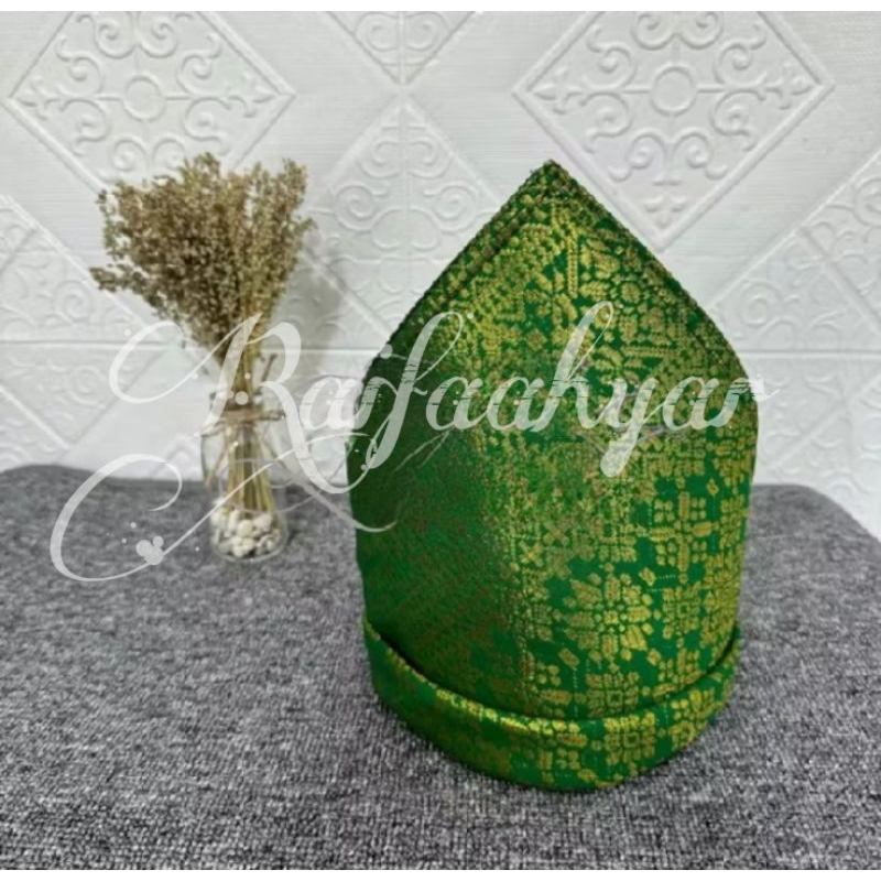 Tanjak palembang/tanjak songket/topi tanjak