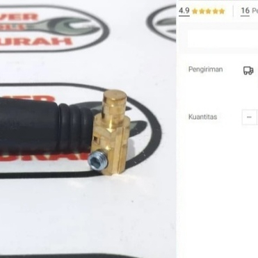 

Connector Las 10-25 mm MALE Laki Kabel Konektor Travo Inverter Plug