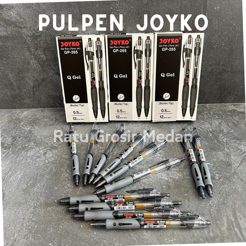 

PULPEN Q-GEL JOYKO GP-265 PER LUSIN (12PCS)