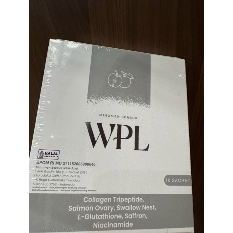 WPL COLLAGEN X MONICA THAMBRIN WITH APPLE STEMCELL, SALMON, BIRDNEST N SAFFRON