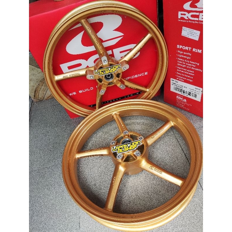 VELG RCB SP522 PALANG 5 215-300 GOLD YAMAHA MX-KING