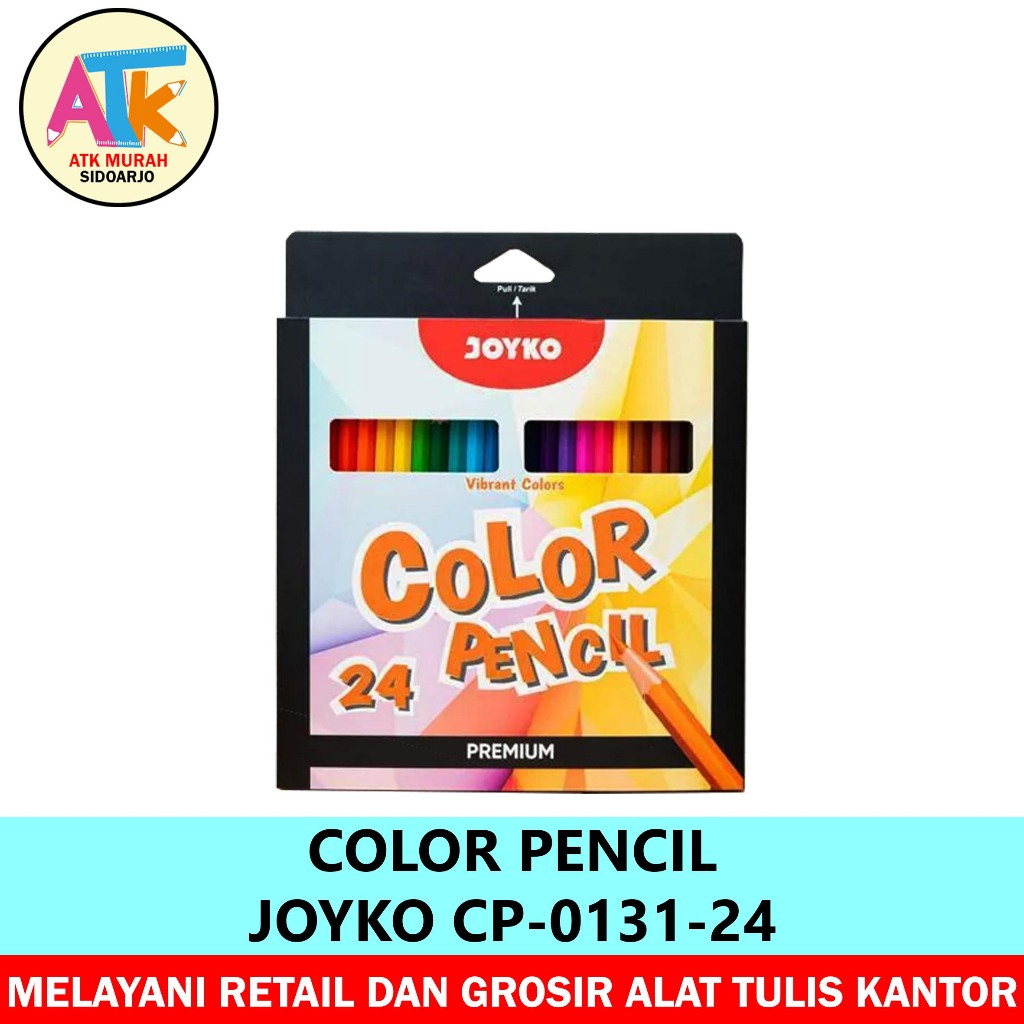 

PENSIL WARNA - COLOR PENCIL JOYKO CP-0131-24