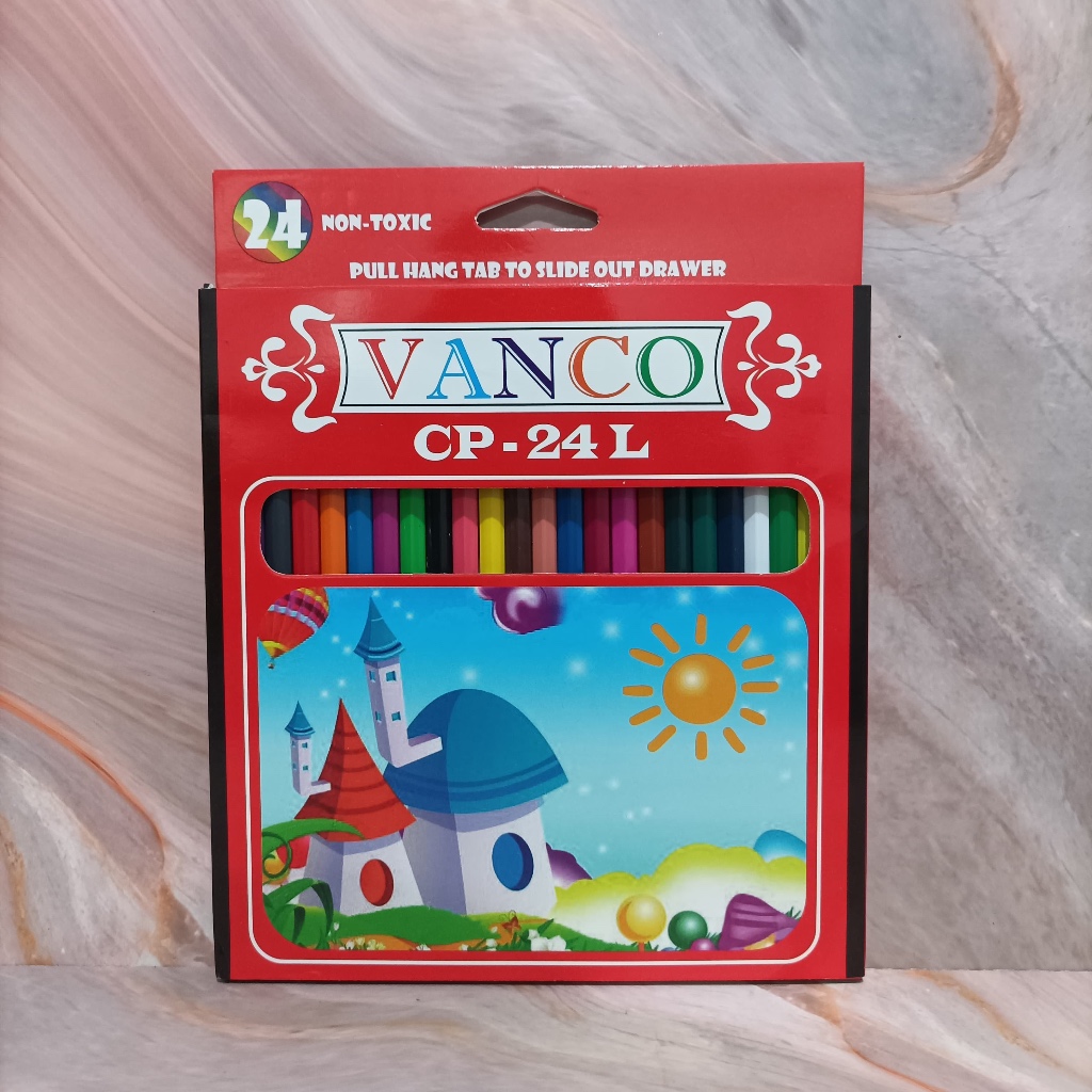 

Pensil Warna VANCO Superior Quality 24 Warna