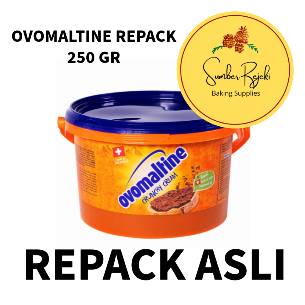 

Ovomaltine 250 Gr / 250gr Repack Dari Kemasan Asli