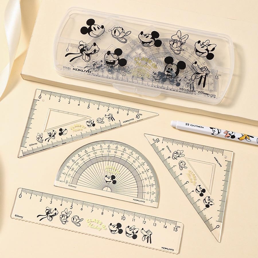 

Ruller / Penggaris Set Mickey Kokuyo 100% Original