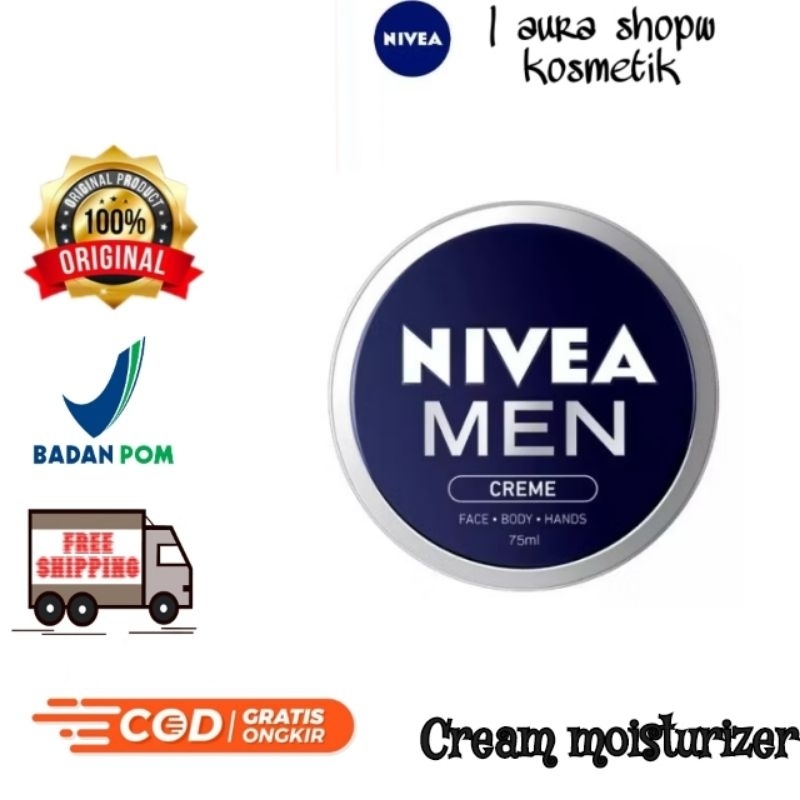 (COD) NIVEA MEN CREME / CREAM PELEMBAB PRIA