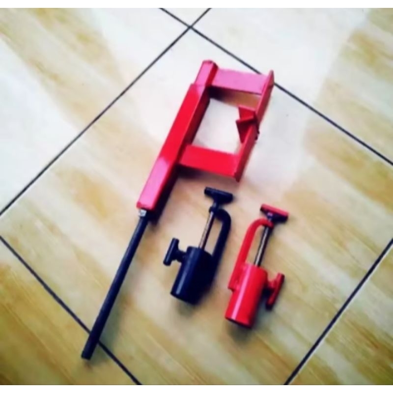 paket hemat Alat Press Manual Buka Ban Motor Alat Bantu Pres Ban Tubles Manual Press BAN DAN SHOCKBR