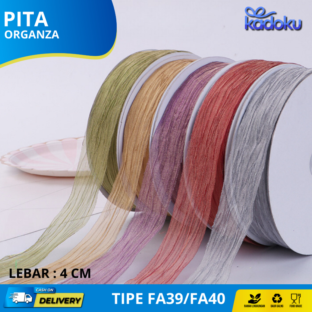 

Pita Import Nilon / Pita balon, Pita Kado, Pita Bunga | FA39 - FA40