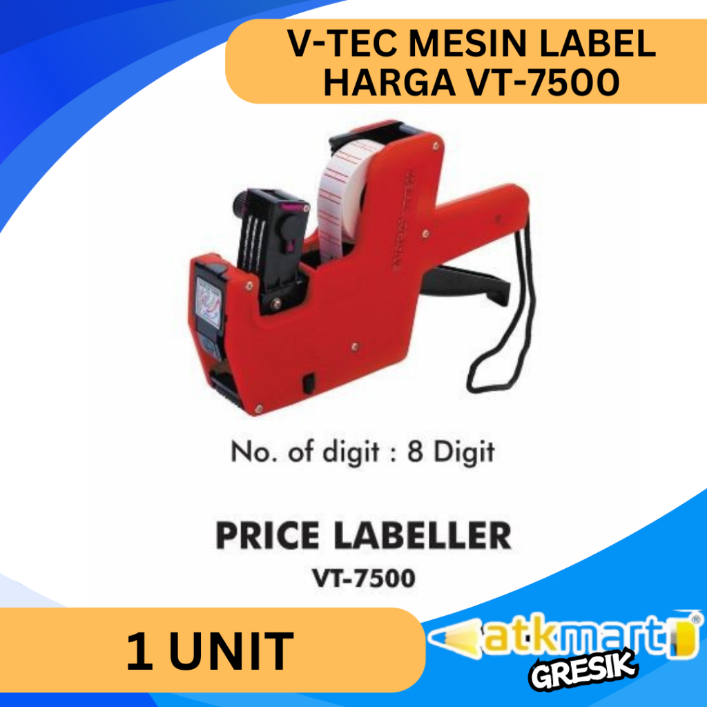 

V TEC MESIN LEBEL HARGA OTOMATIS / PRICE LABELLER VT-7500