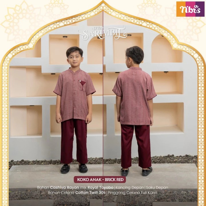 Nibras Sarimbit Koko Anak Laki Laki Fashion Muslim Nibras Koko