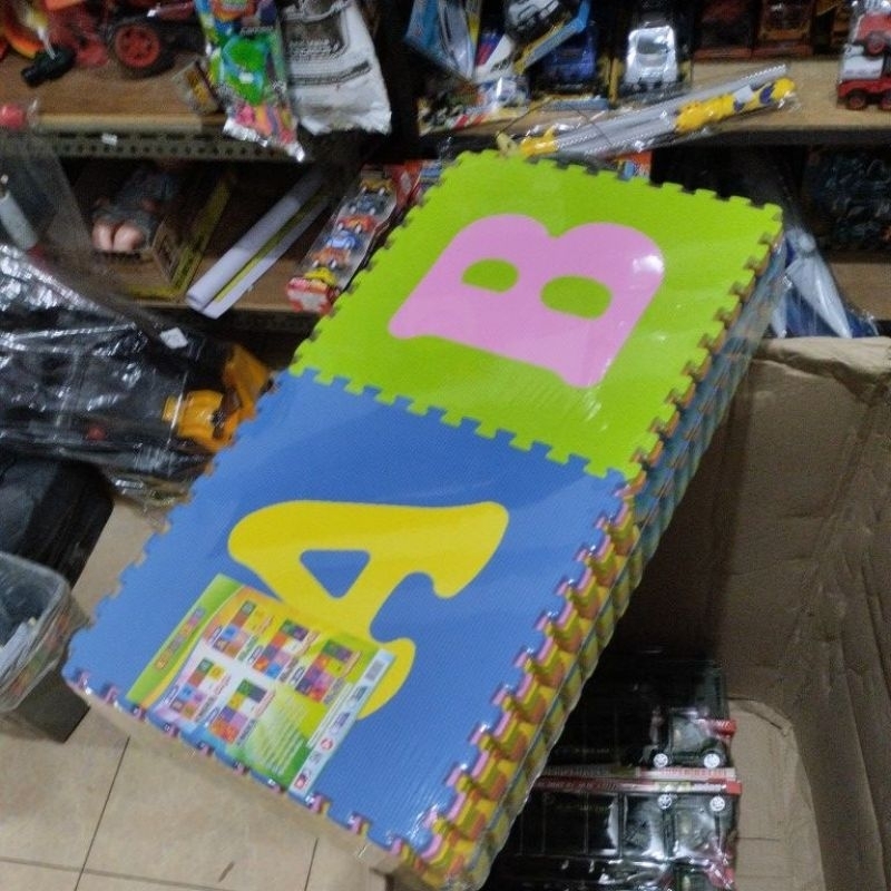 oketoys mainan karpet eva foam mat edumats isi 26
