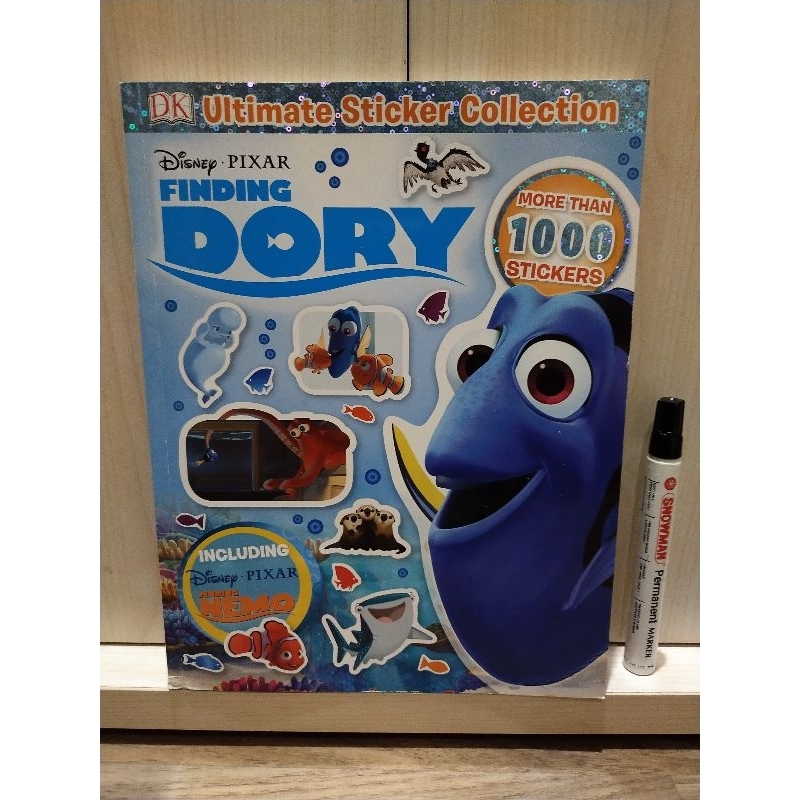 preloved DK Ultimate Sticker Collection Finding Dory Ori
