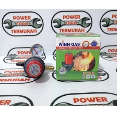 

Regulator Gas LPG Tekanan Tinggi Winn Gas W181M High Pressure WINNGAS