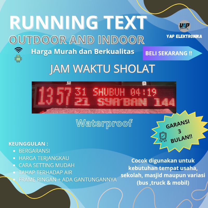 JAM WAKTU SHOLAT MASJID